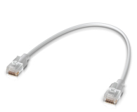 Ubiquiti UACC-Cable-Patch-EL-0.3m-W  LAN Etherlighting Cat.6 0.3m - 1573684 - zdjęcie 1